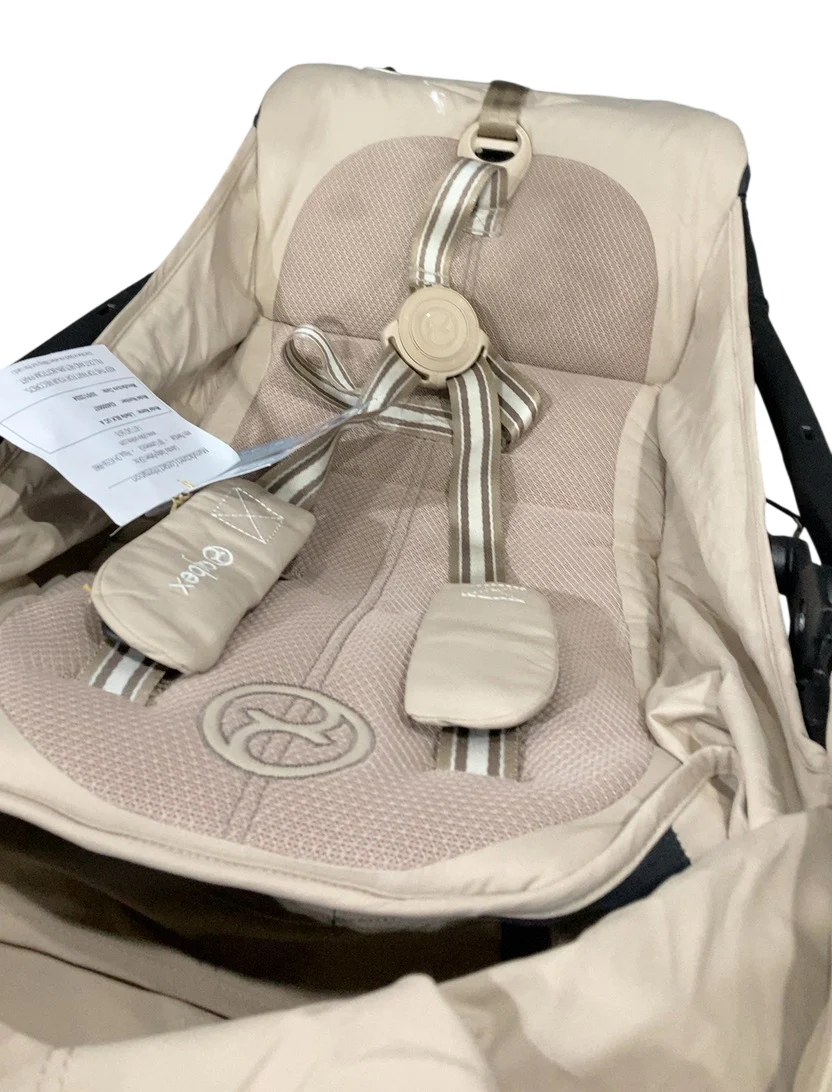 Cybex Libelle 2 Compact Stroller, 2024, Almond Beige - Image 7