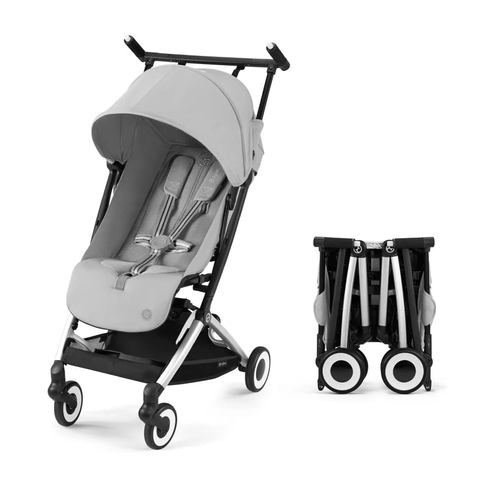 Cybex Libelle 2 Compact Stroller, 2024, Fog Grey - Image 5