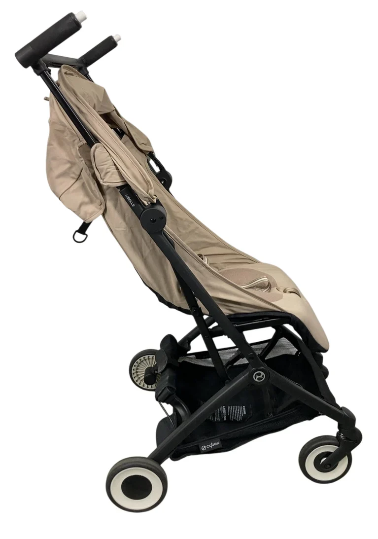 Cybex Libelle 2 Compact Stroller, unknown, Almond Beige - Image 2
