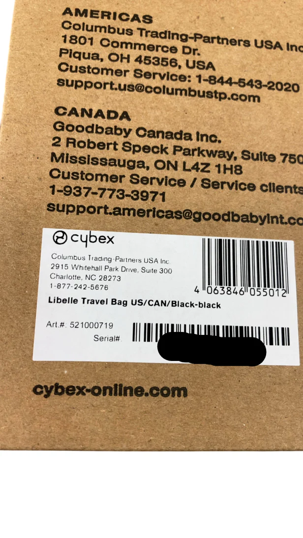 Cybex Libelle Stroller Travel Bag - Image 3
