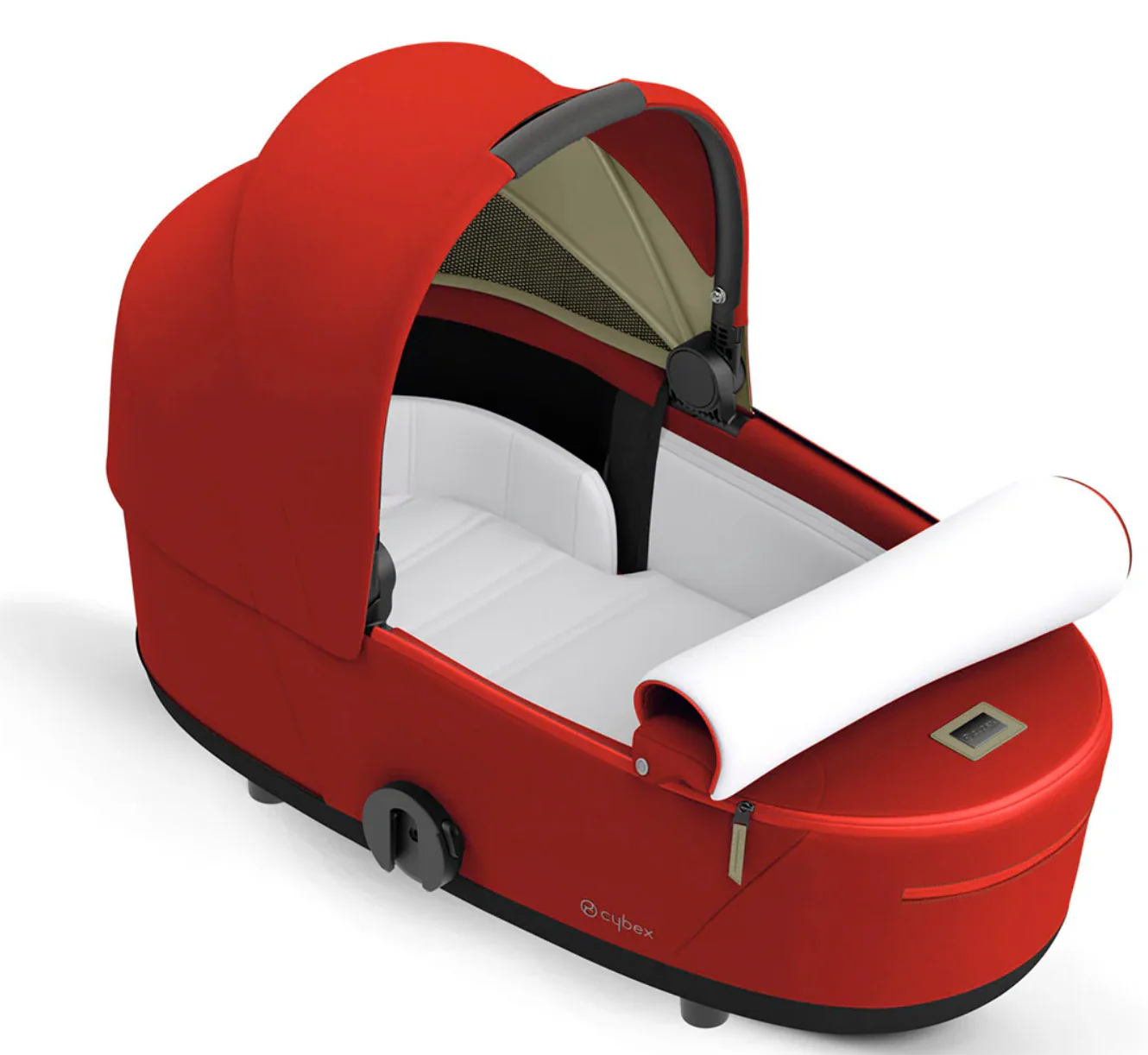 Cybex MIOS LUX Carry Cot, Autumn Gold-Burnt Red - Image 2