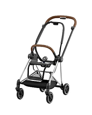 Cybex Mios Seat And Frame, 2022, Chrome/Brown