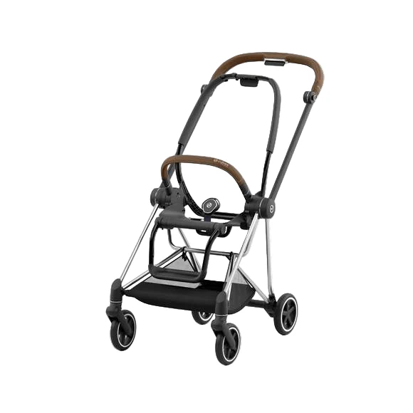 Cybex Mios Seat And Frame, 2023, Chrome/Brown