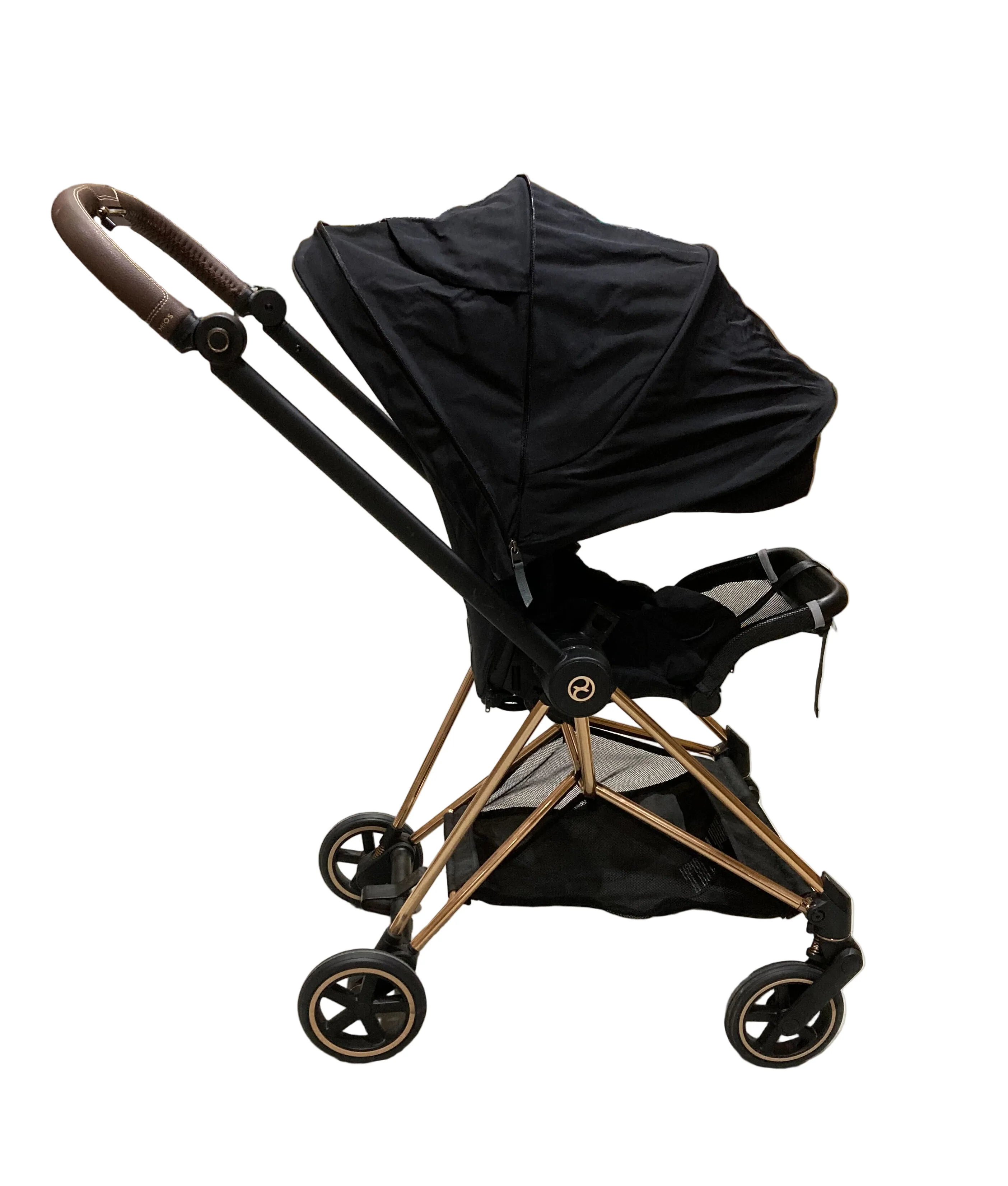 Cybex Mios3 Stroller, 2022, Rosegold, Sepia Black - Image 2
