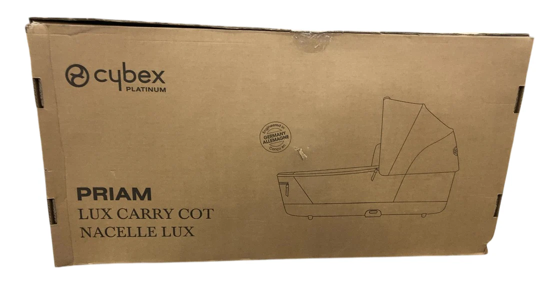 Cybex PRIAM Lux Carry Cot, Deep Black - Image 6