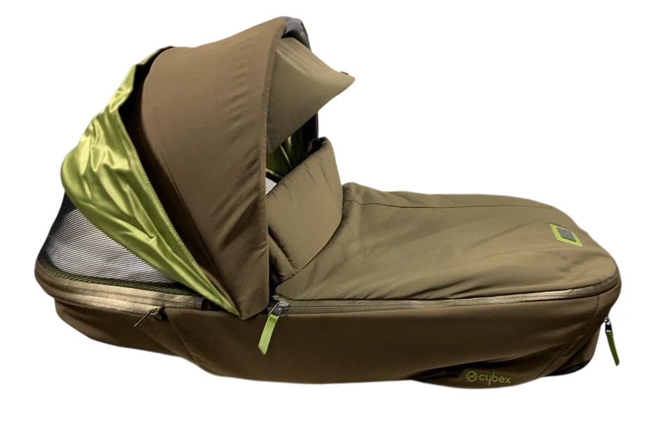Cybex PRIAM Lux Carry Cot, Khaki Green