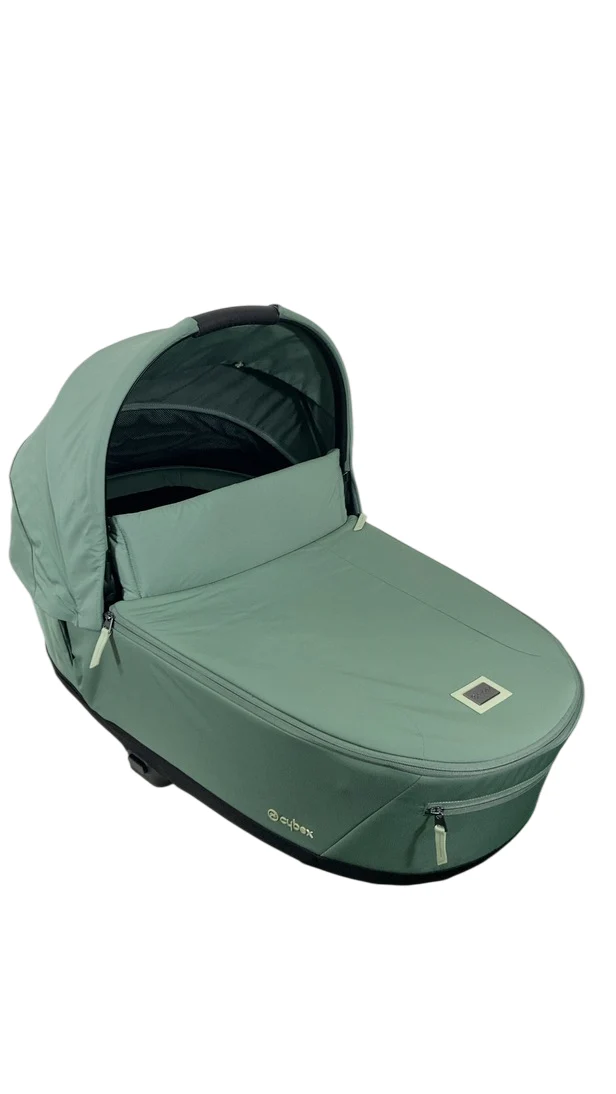 Cybex PRIAM Lux Carry Cot, Leaf Green
