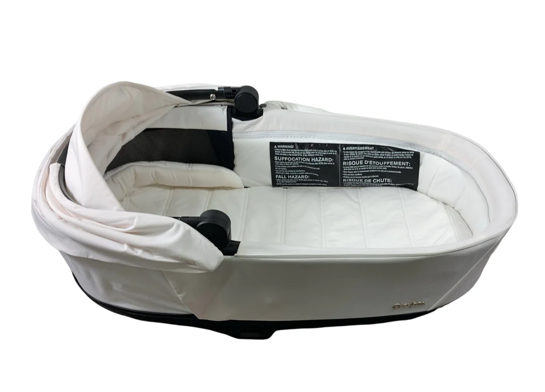 Cybex PRIAM Lux Carry Cot, Off White - Image 2