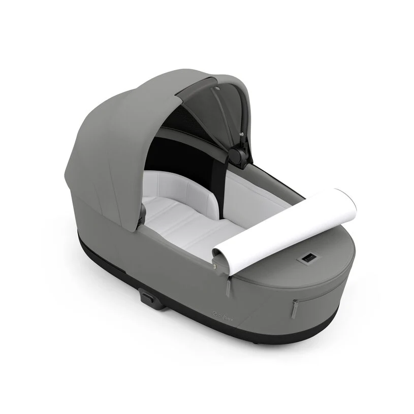 Cybex PRIAM Lux Carry Cot, Pearl Grey - Image 3