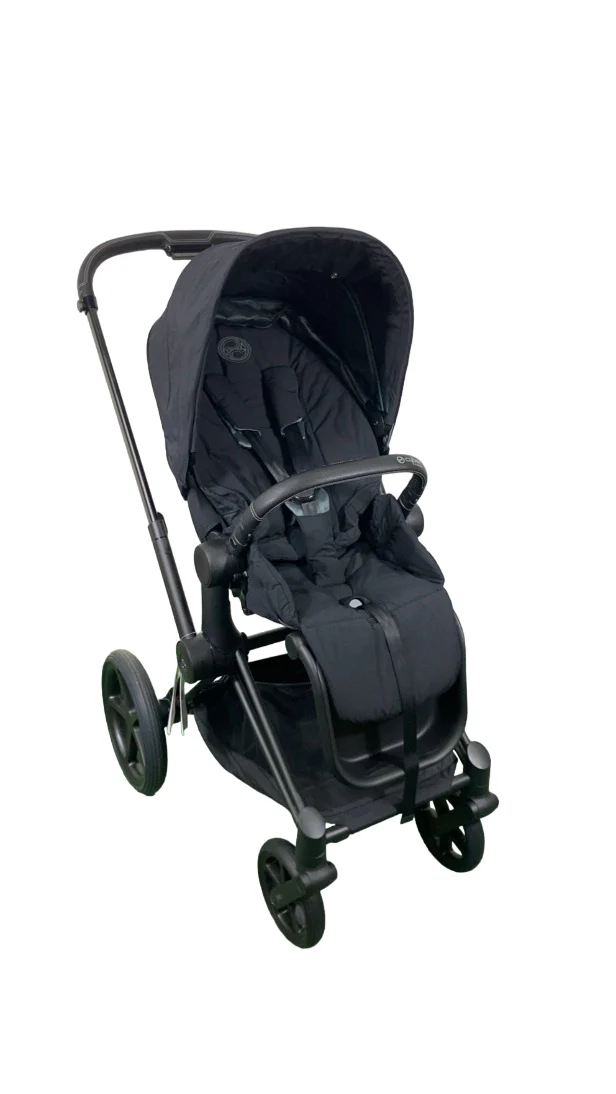 Cybex PRIAM Stroller, 2023, Deep Black, Matte Black