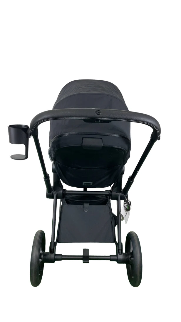 Cybex PRIAM Stroller, 2023, Deep Black, Matte Black - Image 7