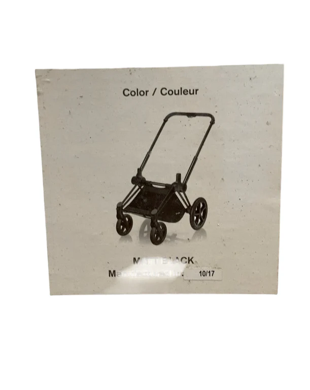 Cybex PRIAM Stroller Frame, 2017, Matte Black - Image 3