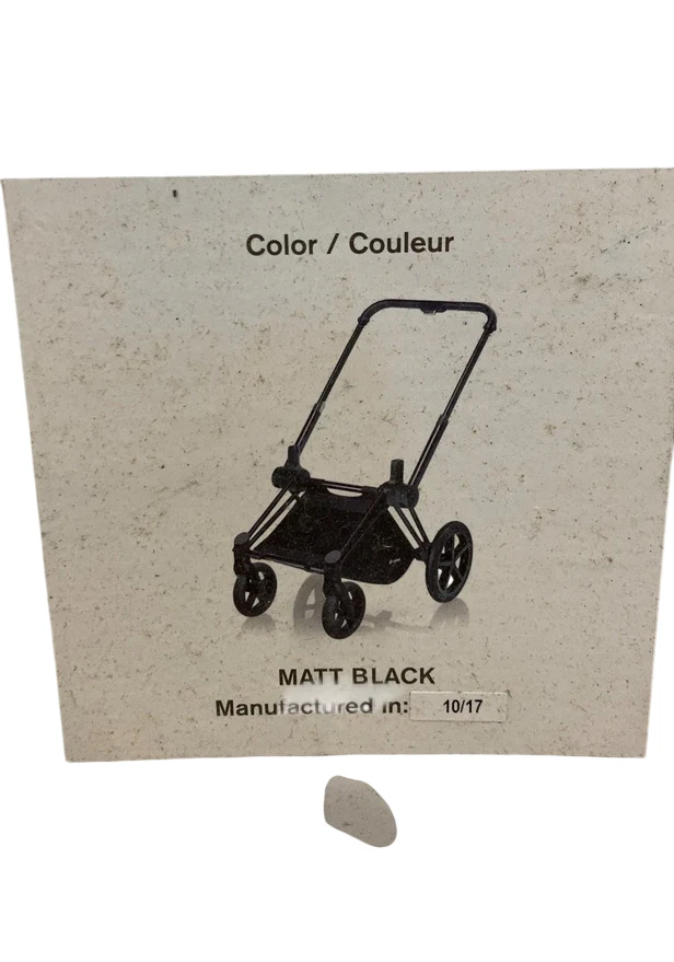 Cybex PRIAM Stroller Frame, 2017, Matte Black - Image 4