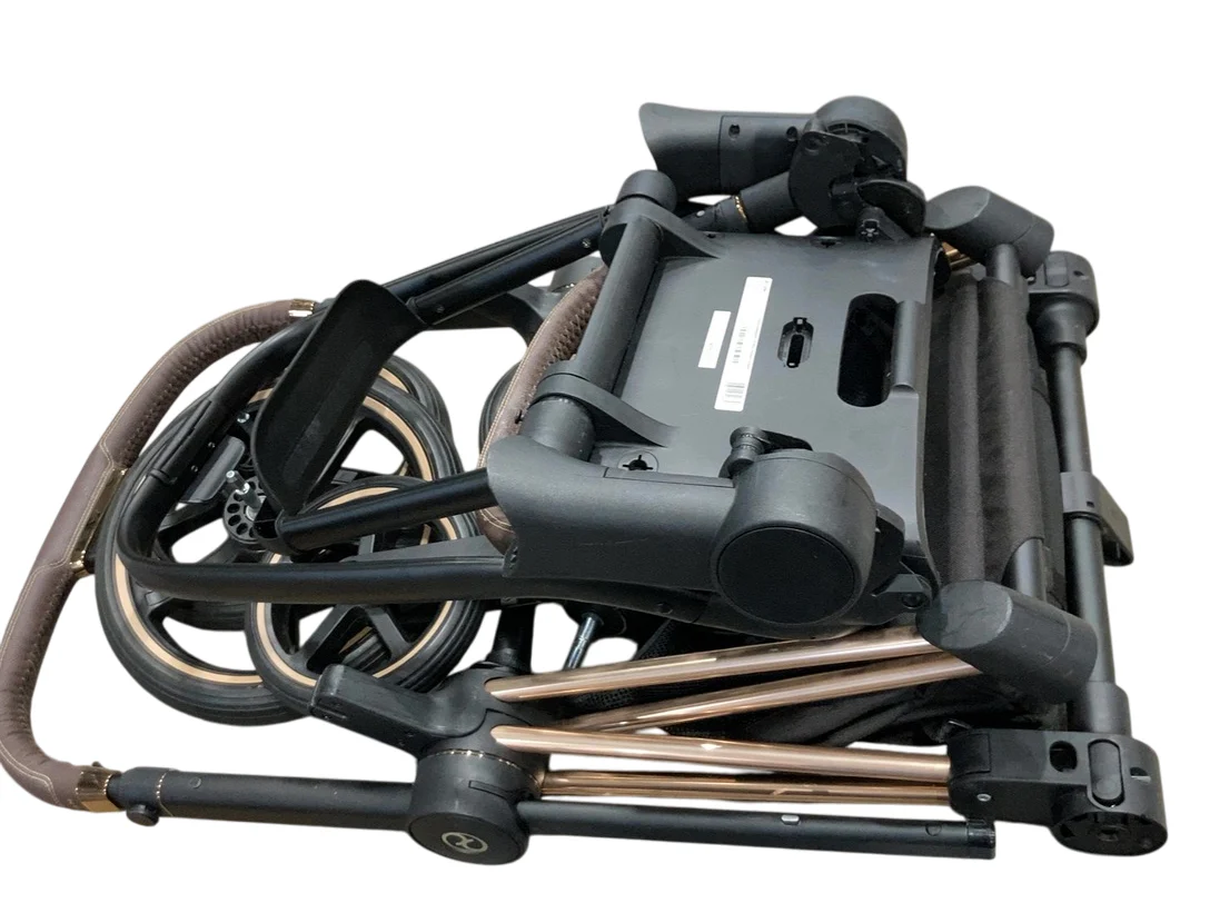 Cybex PRIAM Stroller Frame And Seat, 2019, Rose Gold - Image 3