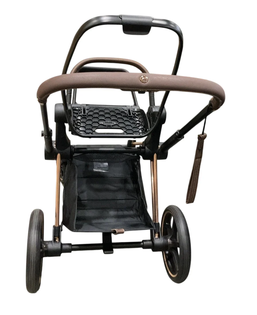 Cybex PRIAM Stroller Frame And Seat, 2019, Rose Gold - Image 3