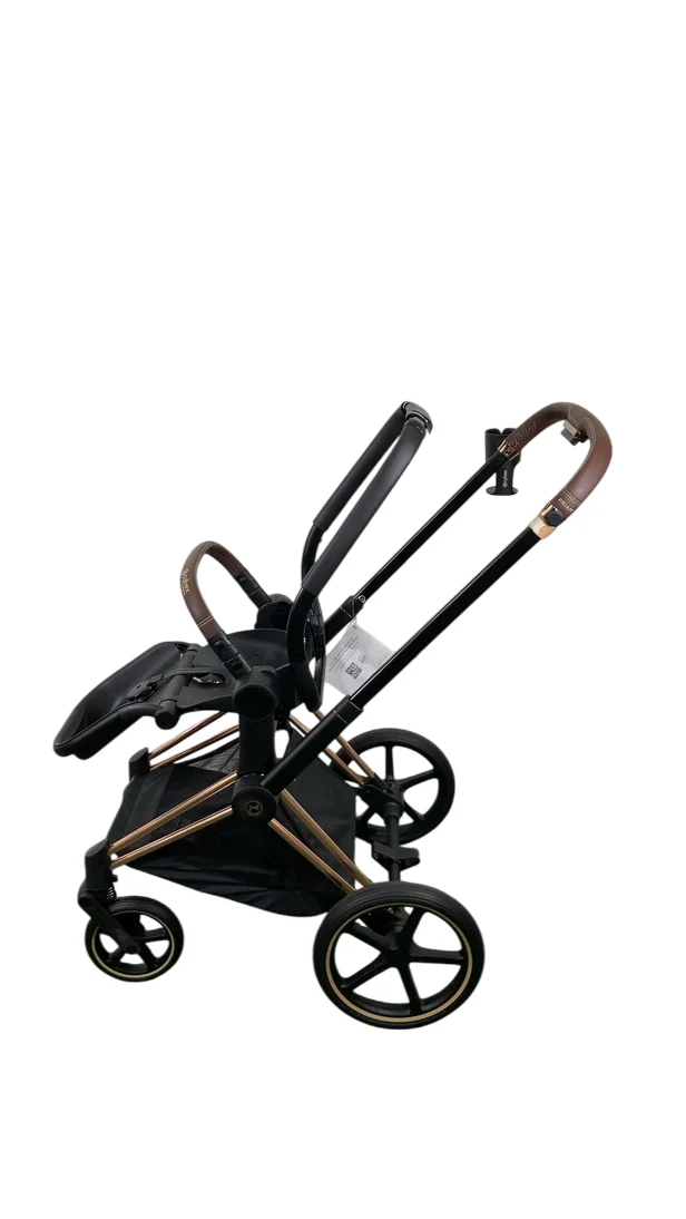 Cybex PRIAM Stroller Frame And Seat, 2024, Rose Gold - Image 2