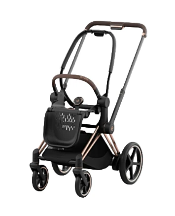 Cybex PRIAM Stroller Frame And Seat, Rose Gold, 2025