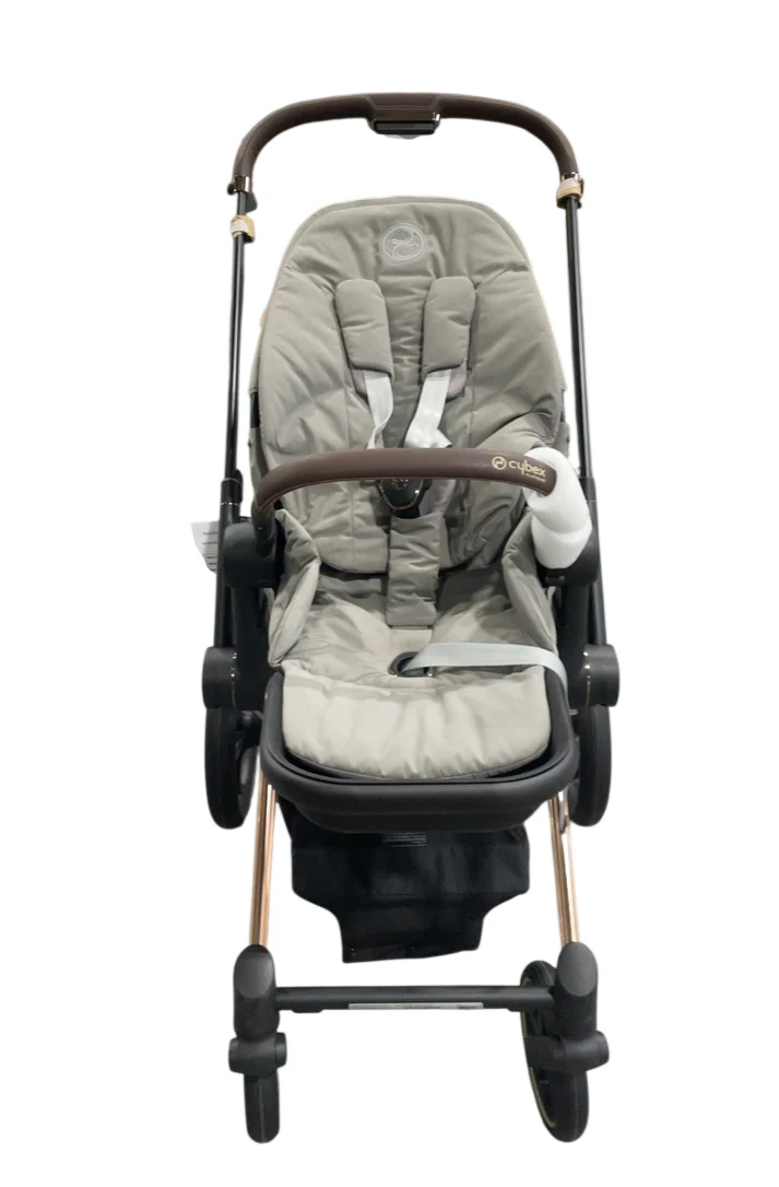 Cybex PRIAM Stroller, Manhattan Grey, Rose Gold, unknown