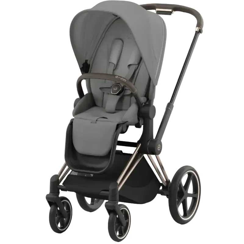 Cybex PRIAM Stroller, Rosegold, Mirage Grey, 2024