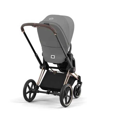 Cybex PRIAM Stroller, Rosegold, Mirage Grey, 2024 - Image 3