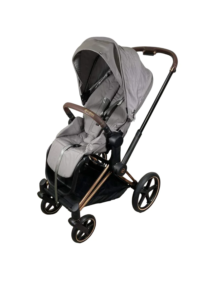 Cybex PRIAM Stroller, Rosegold, Soho Grey, 2022 - Image 2