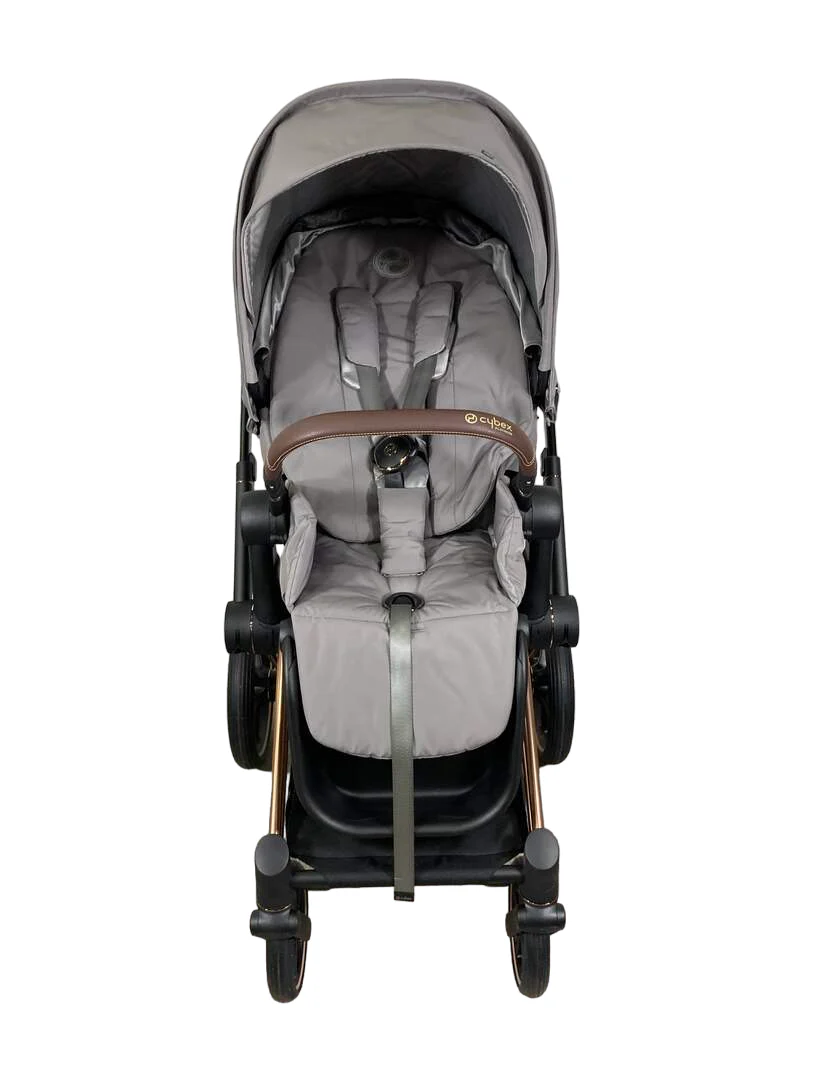 Cybex PRIAM Stroller, Rosegold, Soho Grey, 2022 - Image 5