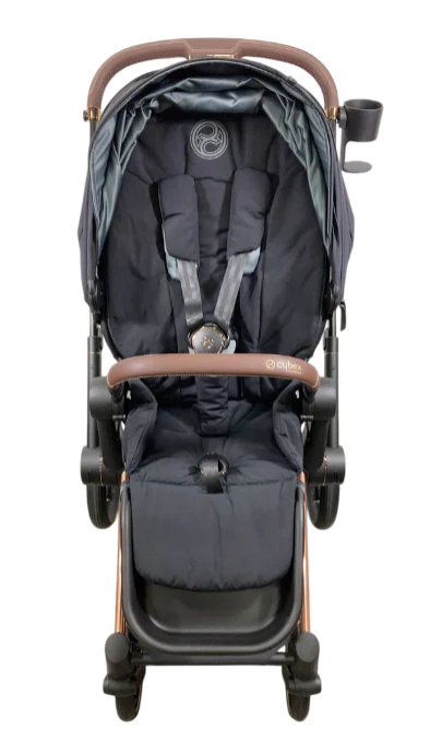 Cybex Priam4 Stroller, 2023, Deep Black, Rose Gold - Image 5
