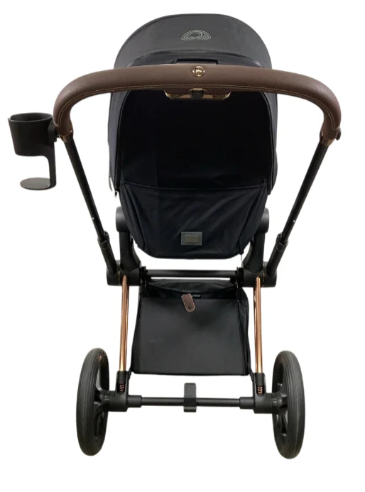 Cybex Priam4 Stroller, 2023, Deep Black, Rose Gold - Image 6
