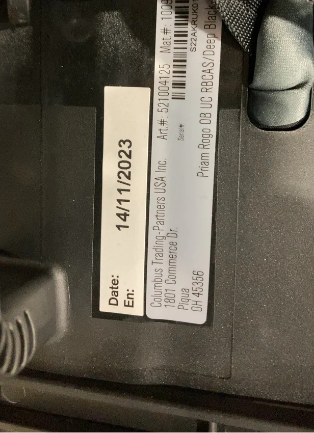 Cybex Priam4 Stroller, 2023, Deep Black, Rose Gold - Image 8