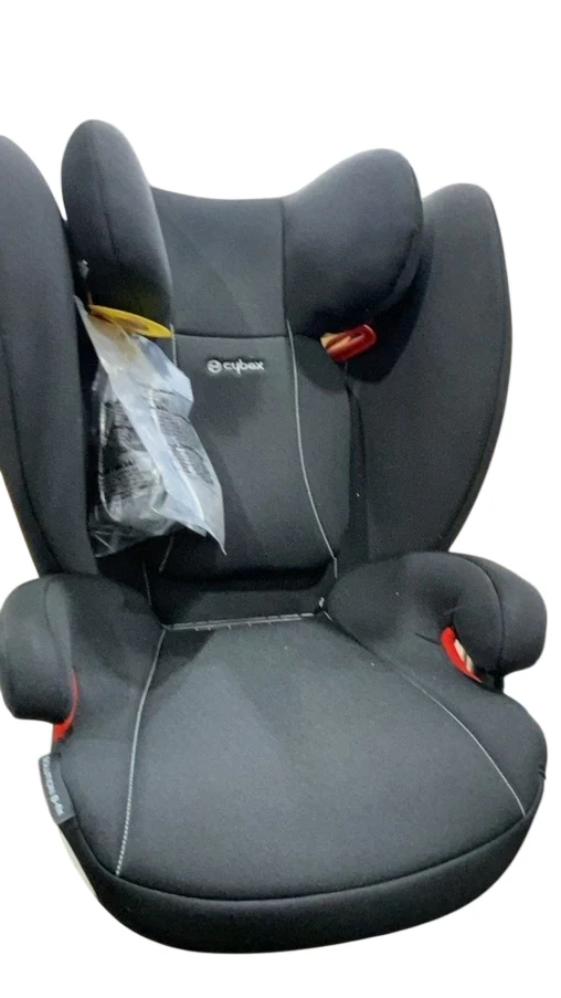 Cybex Solution B-Fix High Back Booster Seat, 2021, Volcanic Black - Image 2
