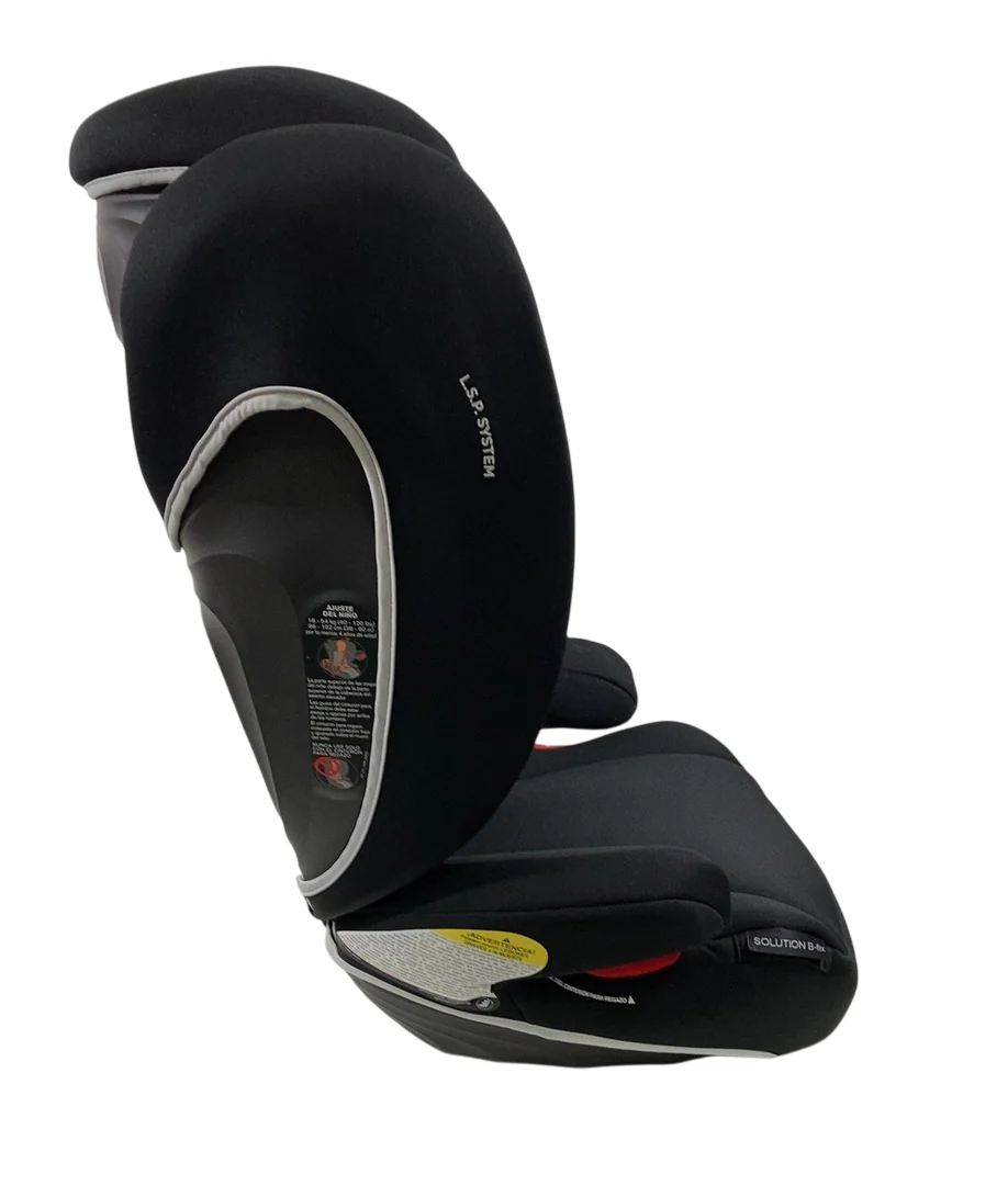 Cybex Solution B-Fix High Back Booster Seat, 2022, Volcanic Black - Image 2