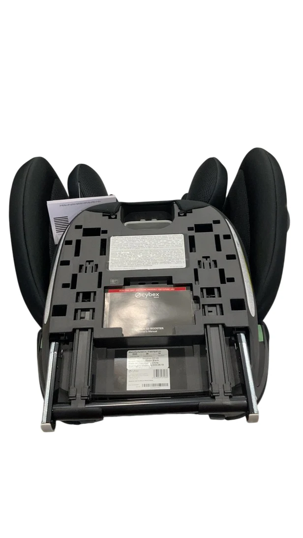 Cybex Solution G2 Folding High-Back Booster Seat, 2025, Moon Black - Image 3