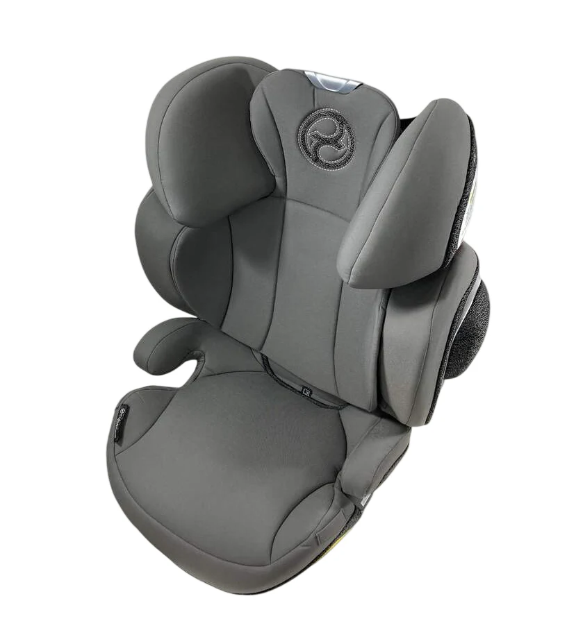 Cybex Solution Z-Fix Highback Booster Seat, 2021, Manhattan Grey - Image 2