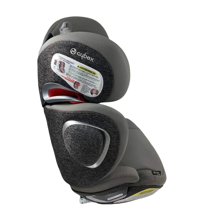 Cybex Solution Z-Fix Highback Booster Seat, 2021, Manhattan Grey - Image 3
