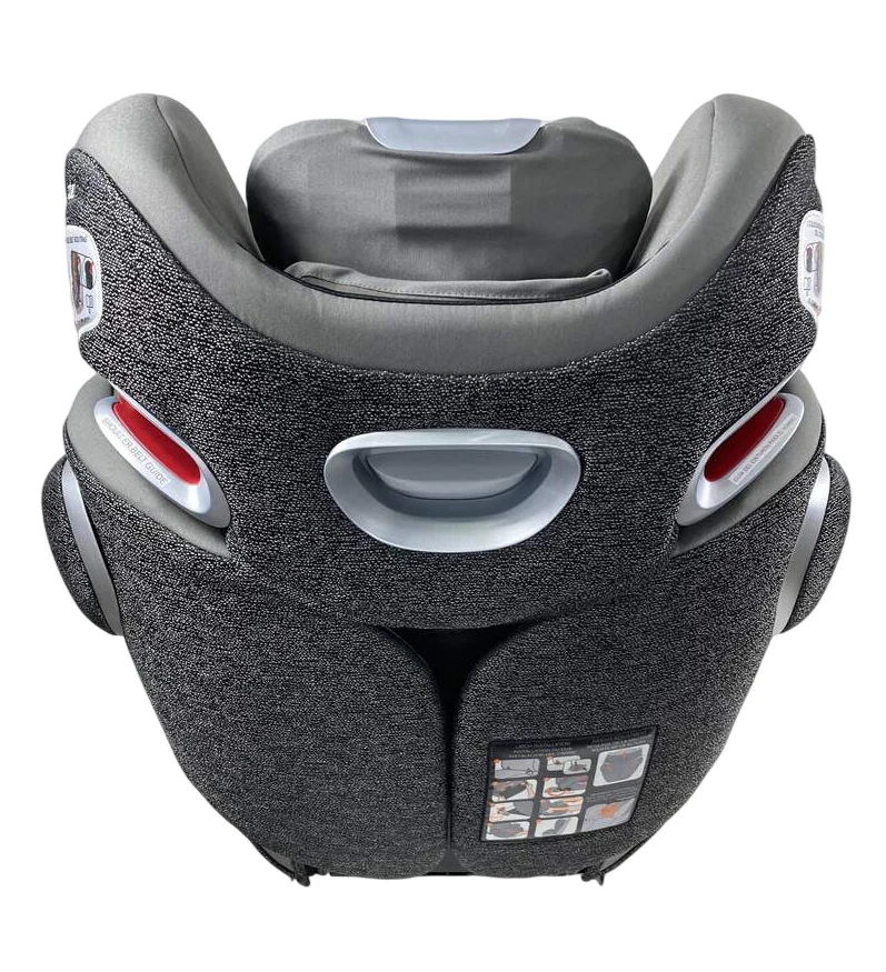 Cybex Solution Z-Fix Highback Booster Seat, 2021, Manhattan Grey - Image 4