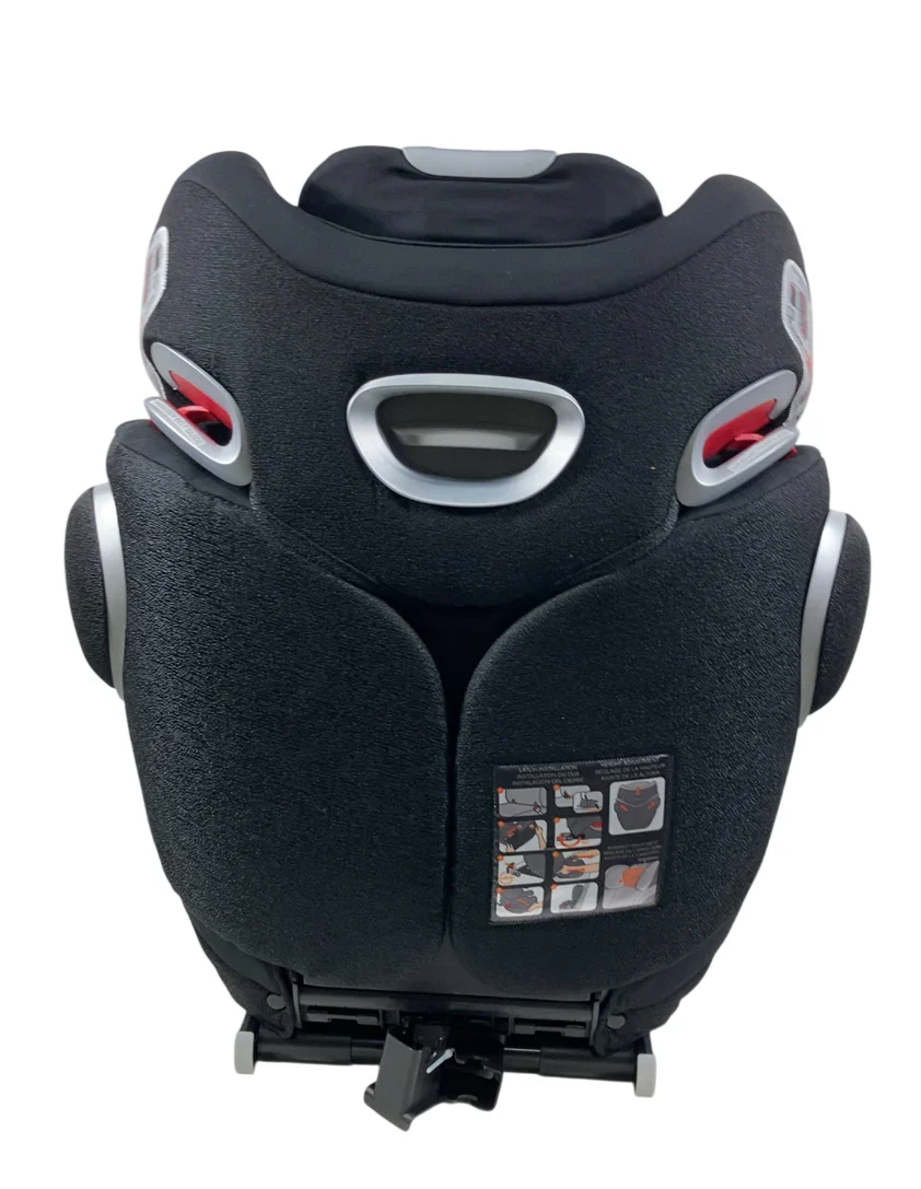 Cybex Solution Z-Fix Highback Booster Seat, 2025, Stardust Black - Image 6