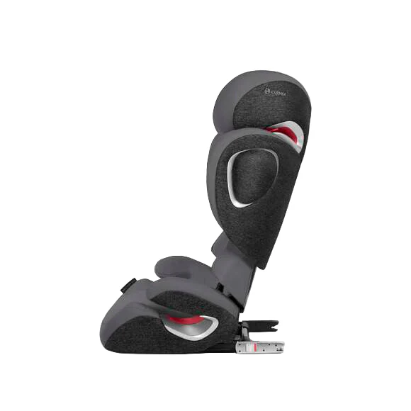 Cybex Solution Z-Fix Highback Booster Seat, Manhattan Grey, 2025 - Image 2