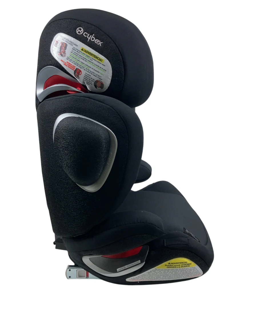 Cybex Solution Z-Fix Highback Booster Seat, Stardust Black, 2025 - Image 3