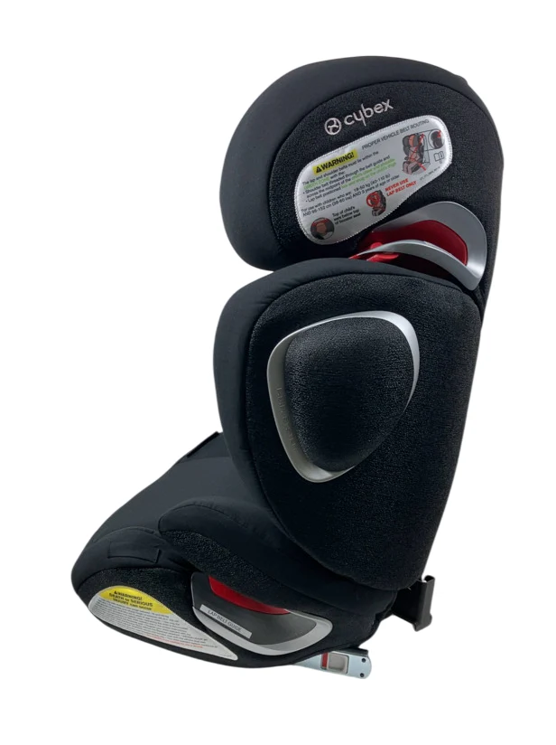 Cybex Solution Z-Fix Highback Booster Seat, Stardust Black, 2025 - Image 4