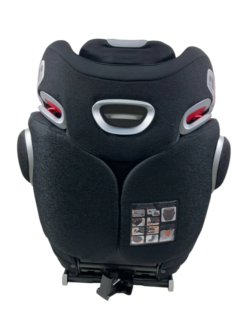 Cybex Solution Z-Fix Highback Booster Seat, Stardust Black, 2025 - Image 5