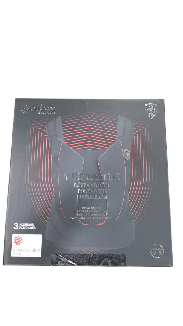 Cybex Yema Baby Carrier, Ferrari Silver Grey - Image 4