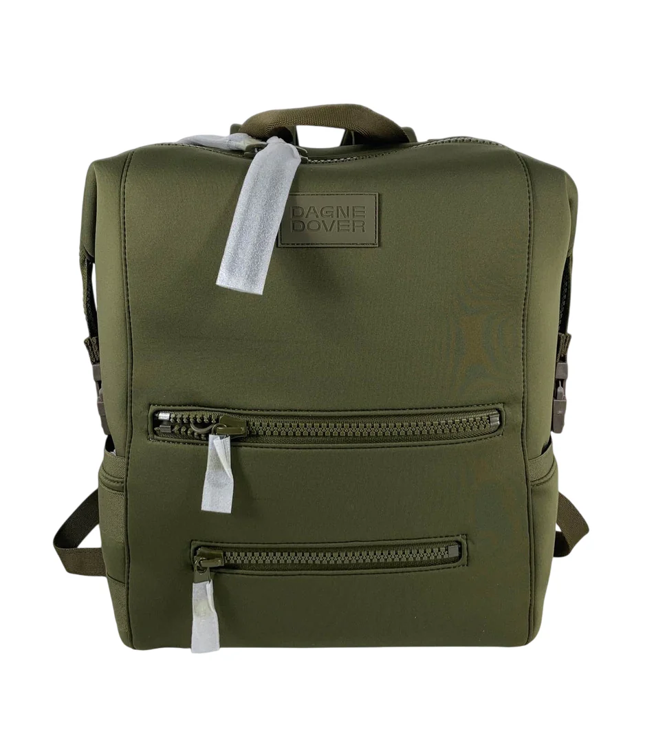 Dagne Dover Indi Diaper Backpack Large, Dark Moss - Image 4