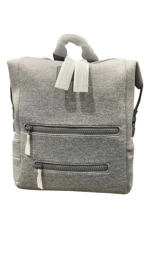 Dagne Dover Indi Diaper Backpack Large, Heather Grey - Image 2