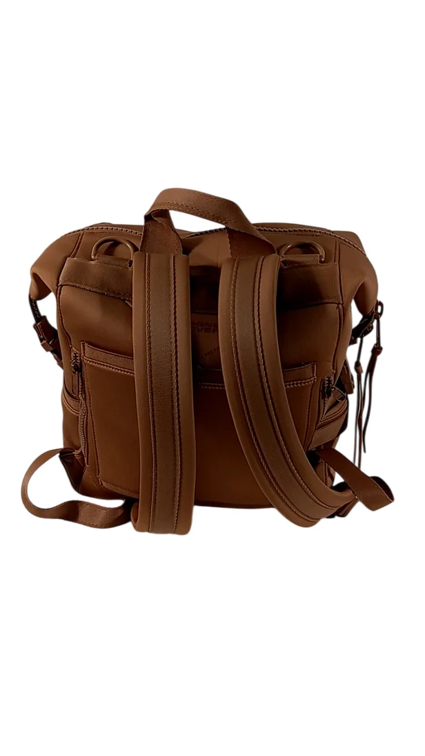 Dagne Dover Indi Diaper Backpack Medium, Camel - Image 2