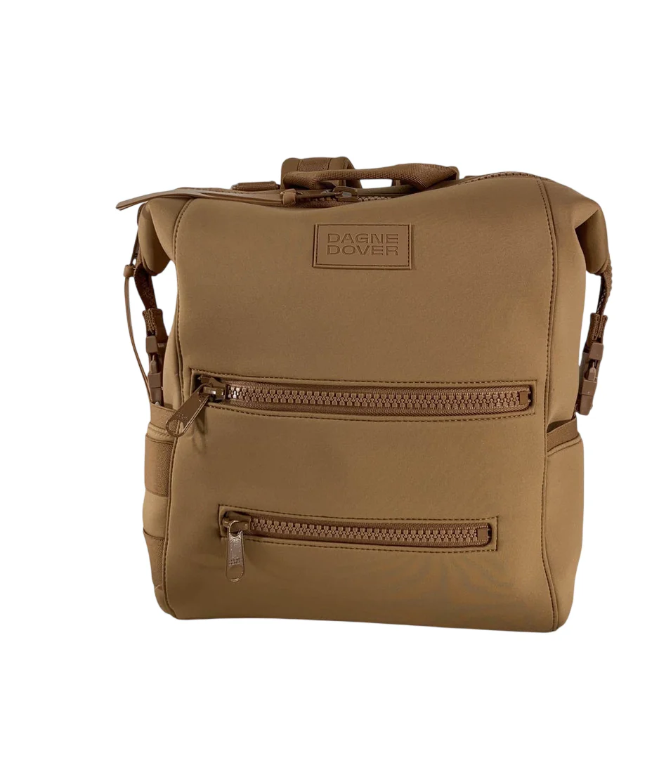 Dagne Dover Indi Diaper Backpack Medium, Camel - Image 4