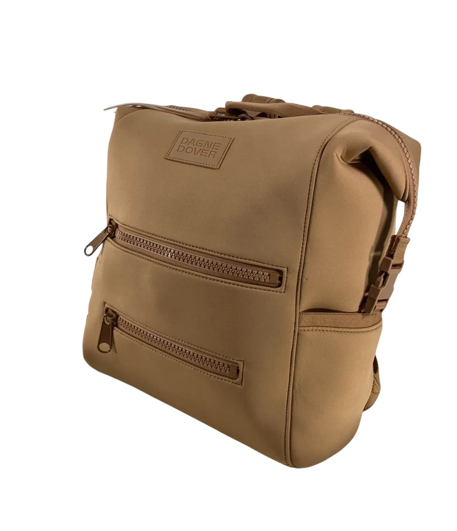 Dagne Dover Indi Diaper Backpack Medium, Camel - Image 2