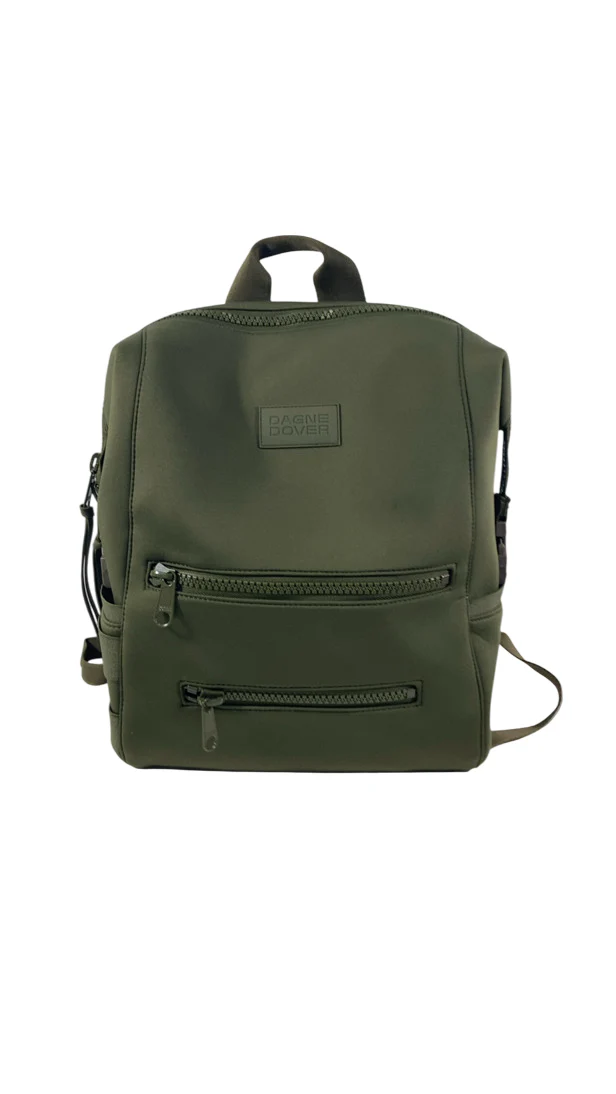 Dagne Dover Indi Diaper Backpack Medium, Dark Moss