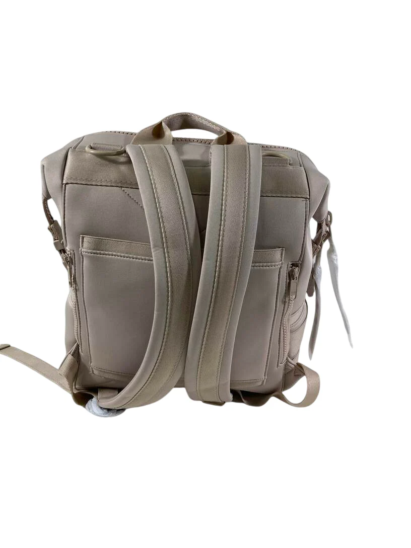 Dagne Dover Indi Diaper Backpack Medium, Oyster - Image 3