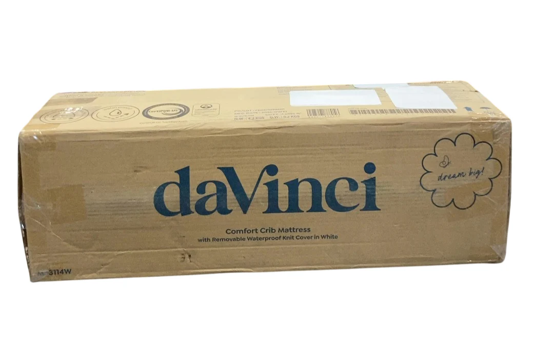 DaVinci Comfort Crib Mattress, White - Image 4