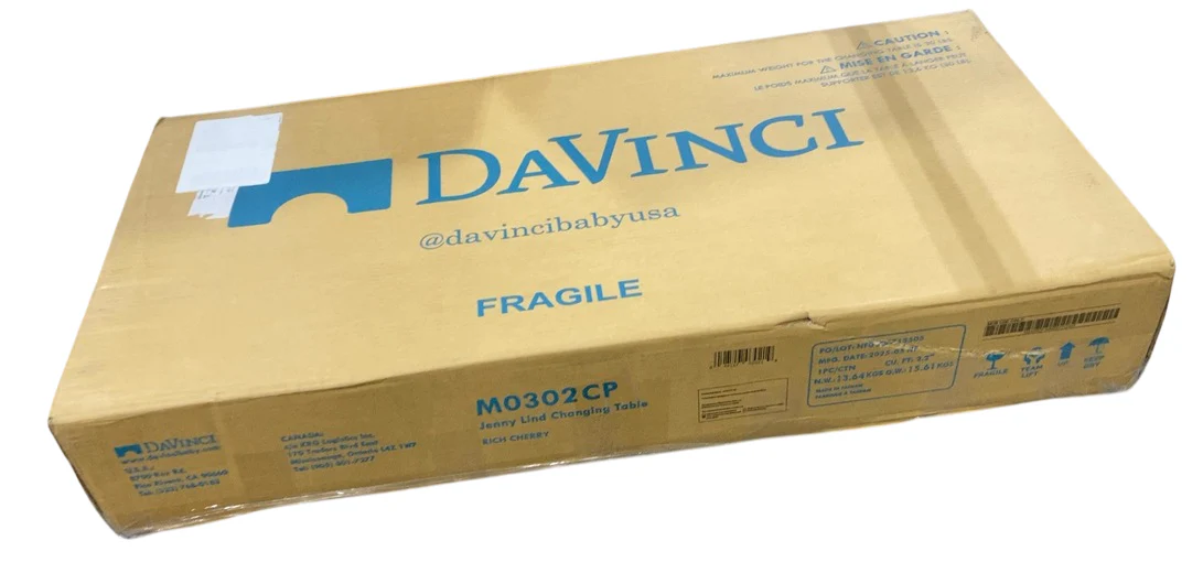 DaVinci Jenny Lind Changing Table, Rich Cherry - Image 2